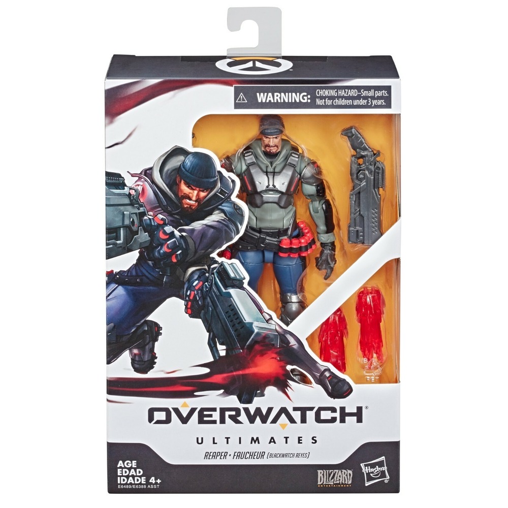 Hasbro Overwatch Ultimates Series Blackwatch Reyes Reaper Skin 6" Action Figure